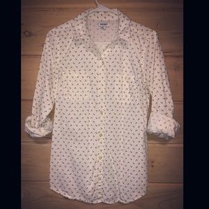 Anchors⚓️ women’s button down shirt